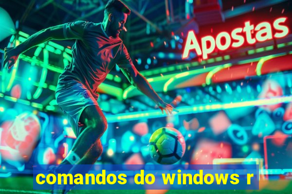 comandos do windows r